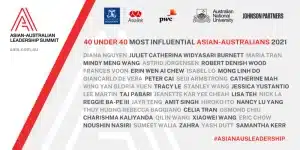 40 Under 40 Most Influential Asian-Australians 2021