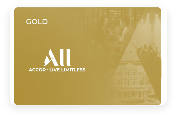 Gold membership card