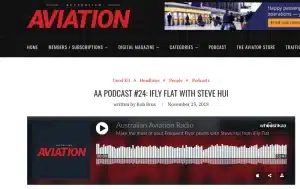 Steve Hui on ausbiz Fly Away Friday