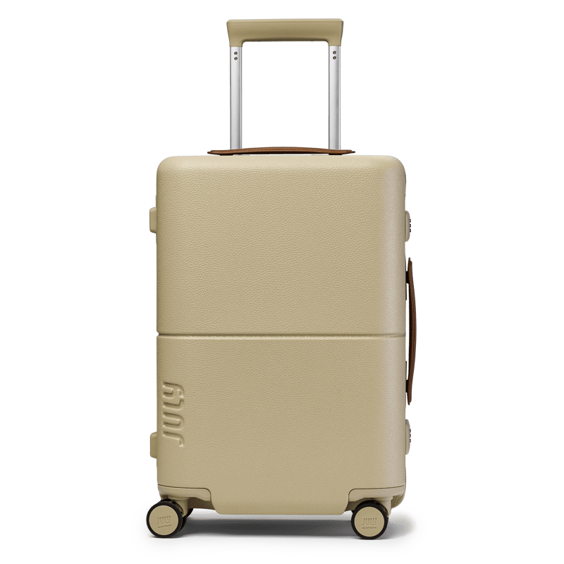 July Carry On Trunk in Almond