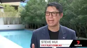 Steve Hui on Channel 7 News