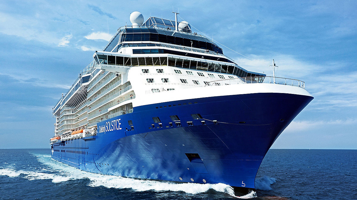 Celebrity Solstice sailing at sea, shown as inspiration for the Member Summit